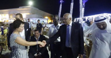 على عبد العال ورئيسا البرلمان العربى والأفريقى فى جولة بشرم الشيخ
