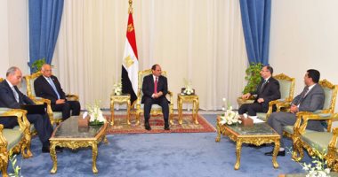 السيسى يستقبل رئيس النواب العراقى بشرم الشيخ.. ويؤكد دعم مصر للعراق