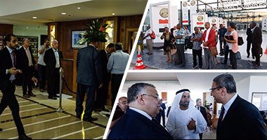 بالصور .. كواليس وصول الوفود البرلمانية إلى شرم الشيخ.. الشريف والجمال يستقبلان الجروان فى جلسة ودية.. المستشار أحمد سعد يرحب بالمدعوين ويتفقد الاستعدادات.. خالد فودة يجتمع مع باشات