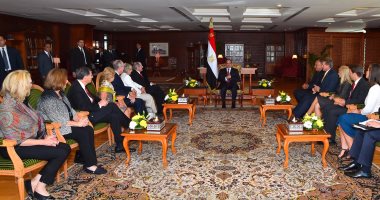 السيسى يؤكد لوفد الكونجرس ضرورة عدم تناول حقوق الإنسان بمصر من منظور غربى