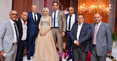 هانى أبو ريدة والتوأم حسن ومجلس الجبلاية فى زفاف بورسعيدى