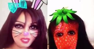 بالفيديو.. فيفى عبده "فراولة وفراشات" على "سناب شات"
