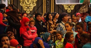 بالصور.. عرض فيلم تسجيلى لمراحل إعادة إعمار عزبة النصارى بحضور أبوهشيمة و3 وزراء