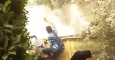 بالفيديو.. هروب طلاب مدرسة المرج الثانوية أثناء اليوم الدراسى