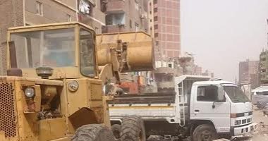  الوحدة المحلية بالخصوص و القناطر الخيرية تنظمان حملة نظافة ورفع للقمامة