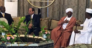 السيسى يصل الخرطوم لحضور الجلسة الختامية لمؤتمر الحوار الوطنى السودانى