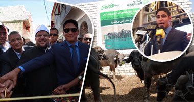 بالفيديو..أبوهشيمة بعد افتتاح"عزبة النصارى": إعادة إعمار القرى تبدأ مرحلة جديدة بعد الانتهاء من الـ40 قرية..أحمد زكى بدر: مشاركة رجال الأعمال والجمعيات فى التنمية مطلوبة..التخطيط: لابد من تعميم التجربة