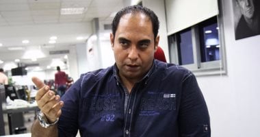 خالد لطيف يحلل مباراة الزمالك وإنبى من صالة تحرير "اليوم السابع"
