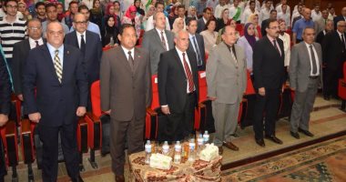 بالصور.. جامعة طنطا تكرم مصابى حرب أكتوبر بحضور محافظ الغربية