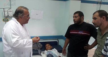 بالصور.. أهالى المصابين يروون تفاصيل حادث طريق "بحر البقر" ببورسعيد