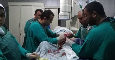 بالصور..نجاح أول عملية تركيب دعامة الشريان السباتى بمستشفى بنى سويف الجامعى