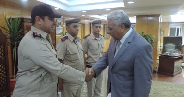 مدير أمن البحيرة يكرم القول الأمنى بالقطاع الثالث زراعى
