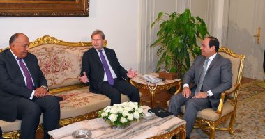 المفوض الأوروبى لسياسة الجوار يغادر القاهرة 