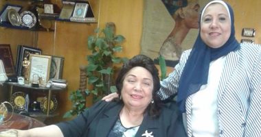 بالصور.. الإذاعية نجوى أبو النجا تسجل برومو فى ماسبيرو F.M