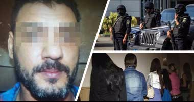 ننشر التفاصيل الكاملة لضبط أكبر شبكة لممارسة الرذيلة والاتجار بالبشر.. قواد يستغل 120 فتاة بعد تصويرهن وتوقيع إيصالات أمانة.. الساعة بـ2000 جنيه بحدائق الأهرام.. والخلية تسقط وبحوزتها 8 كيلو ذهب