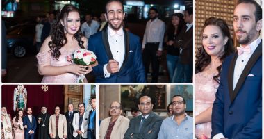 حفل خطوبة الزميلة كريستين سامى وشادى سمير
