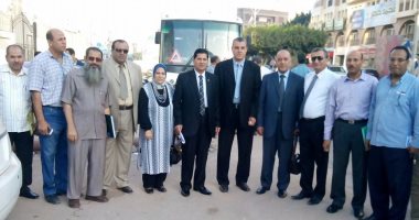 بالفيديو والصور..زيارة وكيل التعليم بكفر الشيخ لإدارة بيلا تطيح بـ7قيادات