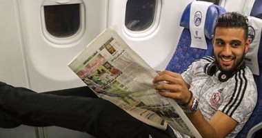 "قراءة الجرائد والكتب" وسيلة الترفيه لنجوم الزمالك فى رحلة جنوب أفريقيا 