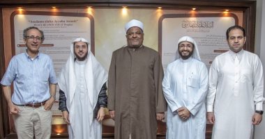 وفد مشيخة الأزهر يزور مشروع السلام عليك أيها النبى بالسعودية