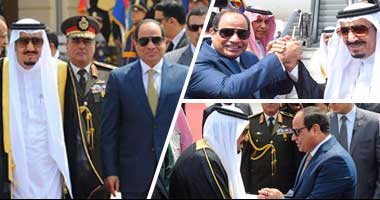 مرحبا بعزيز مصر وقائد مسيرتها.. السعوديون يرحبون بزيارة السيسى ويدشنون هاشتاج "مرحبا بالسيسى ضيف الملك سلمان الكبير".. ويغردون: غدا أعظم لقاء بين سلمان الحزم والسيسى البطل.. ويؤكدون: جناحا الأمة يلتقيان