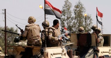 القوات الجوية توجه ضربات مركزة لمناطق إيواء عناصر تكفيرية فى سيناء 