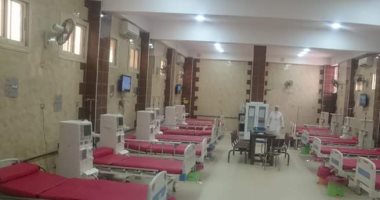 افتتاح وحدة الغسيل الكلوى فى شبين القناطر بحضور النواب ووكيل وزارة الصحة