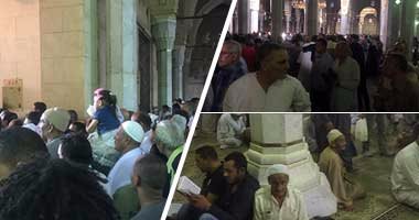 الآلاف يتوافدون على طنطا للاحتفال بمولد أحمد البدوى.. إقبال على شراء الحمص والحلاوة.. و"الفسيخ" وجبة البسطاء فى رحاب المسجد.. وتأمين مشدد للاحتفالات ومحافظ الغربية: جميع المديريات استعدت للحدث