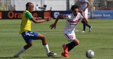 15 دقيقة.. تعادل سلبى بين الزمالك وصن داونز فى نهائى أفريقيا