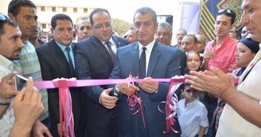بالصور.. محافظ كفر الشيخ يفتتح معرض نهر الخير للسلع الغذائية