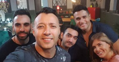 فريق واما والمطرب رامى صبرى يسجلان حلقة ببرنامج "mixmusic" لخالد سليم