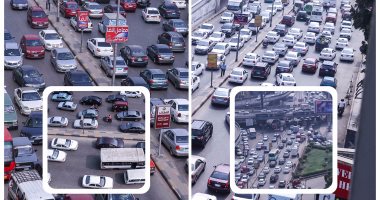 زحام مرورى على طريق إسكندرية الزراعى بعد انقلاب سيارة نقل 