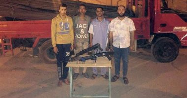 حبس عصابة تبادلت إطلاق النار مع مباحث الخانكة أثناء سرقة مصنع حديد 4 أيام