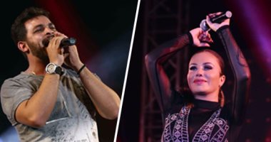 بالصور.. نيكول سابا ومحمد رشاد يتألقان فى حفل جامعة الدلتا