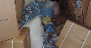 ضبط مخزن مستلزمات طبية مجهولة المصدر فى المنوفية
