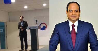 نائب سفير كوريا بالقاهرة: مصر دولة صديقة وزيارة السيسى لبلدنا ترجمت إلى زيادة فى الاستثمارات والتنمية.. ومدير وكالة التعاون الكورية: توقيع اتفاقية بناء جامعة ببنى سويف نهاية العام الجارى