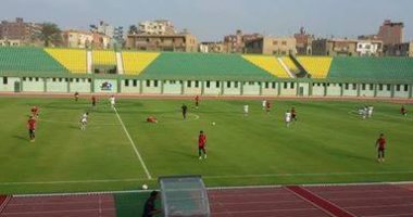 تعديل ملعب شبين والمنيا بالقسم الثانى