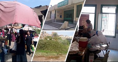 بالفيديو والصور.. المركز الطبى بشبرا الخيمة "قلعة من الإهمال".. الباعة الجائلون يحولونه إلى مخزن لبضائعهم.. ومواطنين: سيدات تلدن فى الشارع وممنوع دخول سيارة الإسعاف.. والمدير: دواء واحد لكل الأمراض