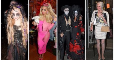 المجانين فى نعيم..  أشهر ملابس النجوم فى الـ Halloween عبر السنين.. ريتا أورا تتحول لـ BARBIE.. وهيدى كلوم سيدة عجوز وملكة فرعونية.. وشخصية ديمى لوفاتو "كابوس"