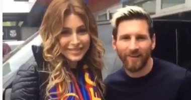 يارا تنشر فيديو مع شقيق ميسى على "تويتر" : من ريحة الحبايب