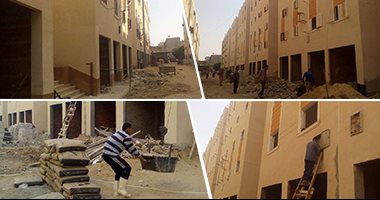 بالصور.. الحلم يتحول إلى حقيقة بعد ربع قرن من الإهمال.. عشش محفوظ بالمنيا تتحول إلى شقق سكنية.. إنشاء 35 عمارة على 3 مراحل بتكلفة 92 مليون جنيه.. المشروع يضم حضانة نموذجية ومبنى إدارى