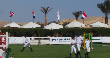 انطلاق بطولة الدورى العربى لقفز الموانع