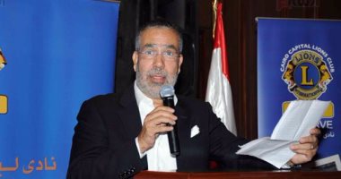 مدحت العدل وعلا الشافعى فى مؤتمر بإعلام القاهرة عن الخطاب الدينى