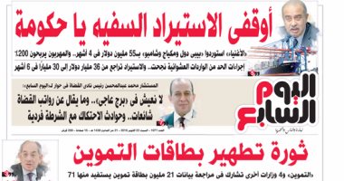"اليوم السابع": ثورة تطهير بطاقات التموين