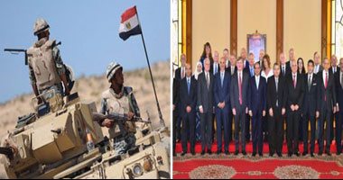 أسبوع التصريحات المهمة واللقاءات الوزارية المكثفة.. السيسى يجرى حوارا مع الصحف القومية.. ويعقد اجتماعات مهمة مع الوزراء.. الرئيس التقى فاروق الباز.. وأعلن الطوارئ بسيناء..وشكل المجلس الأعلى للاستثمار