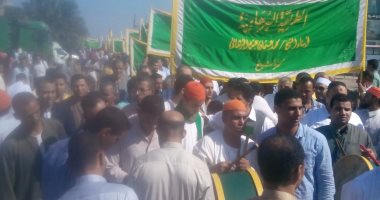 بالصور.. انطلاق موكب البرهانية للاحتفال بمولد إبراهيم الدسوقى بكفر الشيخ