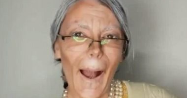 بالفيديو.. بالميكب فقط يمكنك التحول لـ"ست عجوزة" فى حفل الهالوين