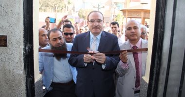 بالصور.. محافظ بنى سويف يفتتح وحدة لعلاج الفيروسات الكبدية بمستشفى ناصر