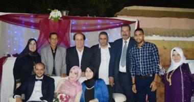 مؤمن زكريا يحضر حفل خطوبة ابنة مدرب الإنتاج