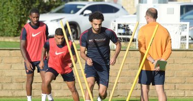 بالصور.. محمد صلاح يشارك فى مران روما "الأخير" استعدادًا لـ"باليرمو"