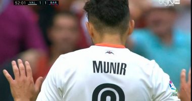 بالفيديو.. منير الحدادى يرفض الاحتفال أمام برشلونة